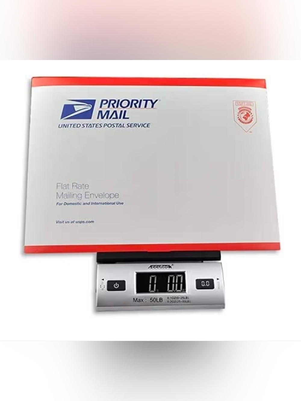 🔥Black 50lb Digital Shipping Scale